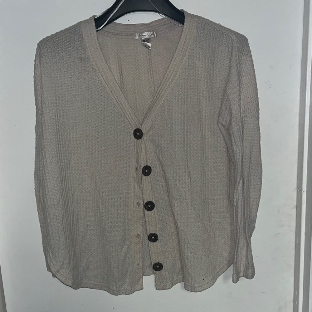 Streetwear Society Beige Cardigan